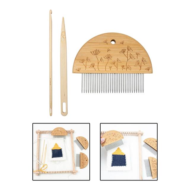 Tapestry Weaving Comb Threader Handcraft Needle Hand Sewing Needles DIY  Weaving Braided Tools for Tapestry Wall Hanging Curtain - AliExpress